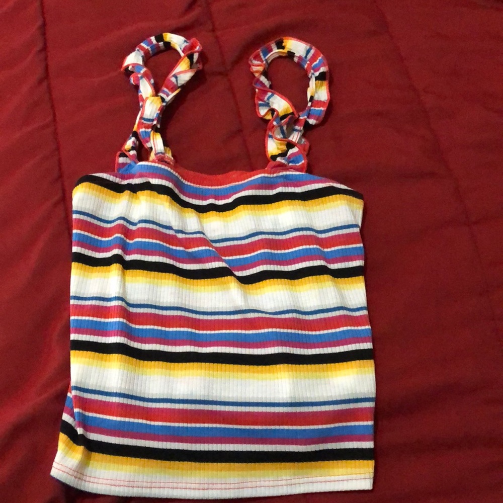 Striped tank top